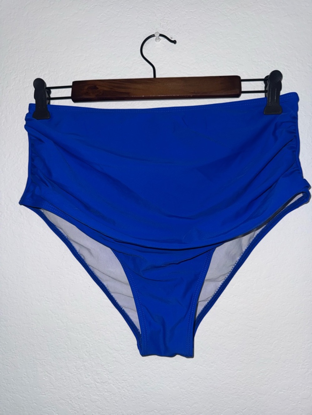 Women’s High-Waist Swim Bottoms - Blue